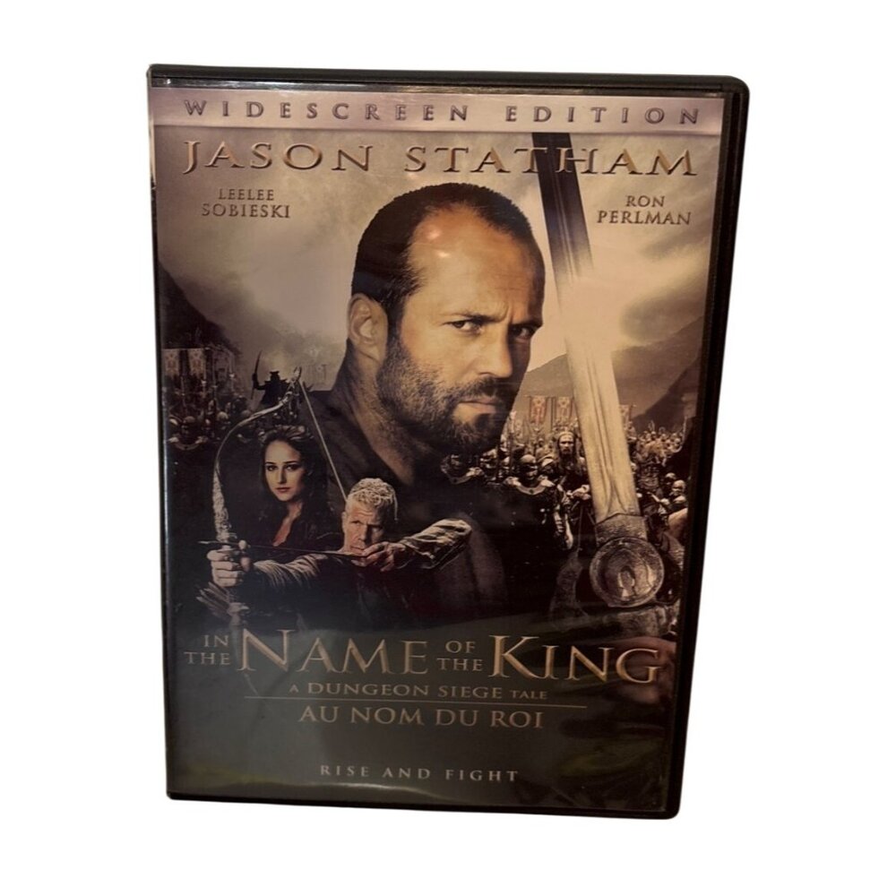 In The Name Of The King DVD Widescreen Jason Statham Action Movie English French